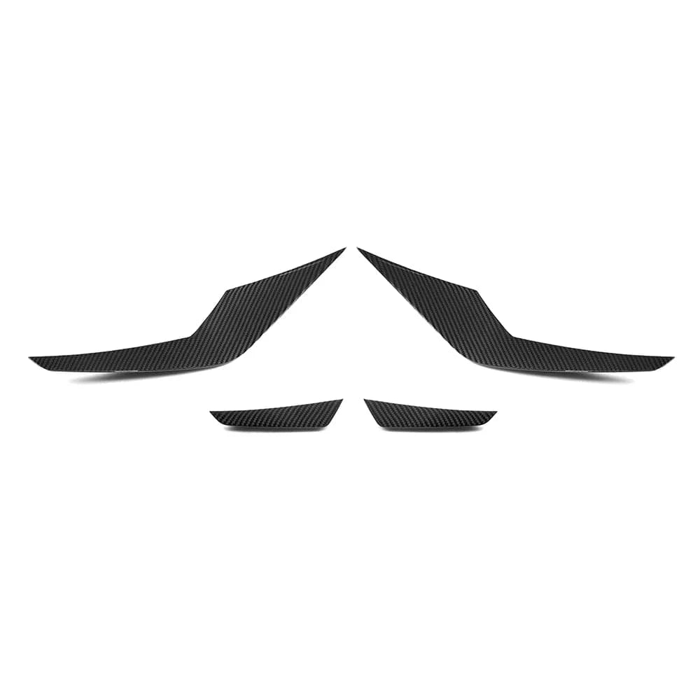 BMW M5 (G90/G99) SOOQOO Carbon Fiber Front Canards - SOOQOO Official Front Canards/Bumper Inserts