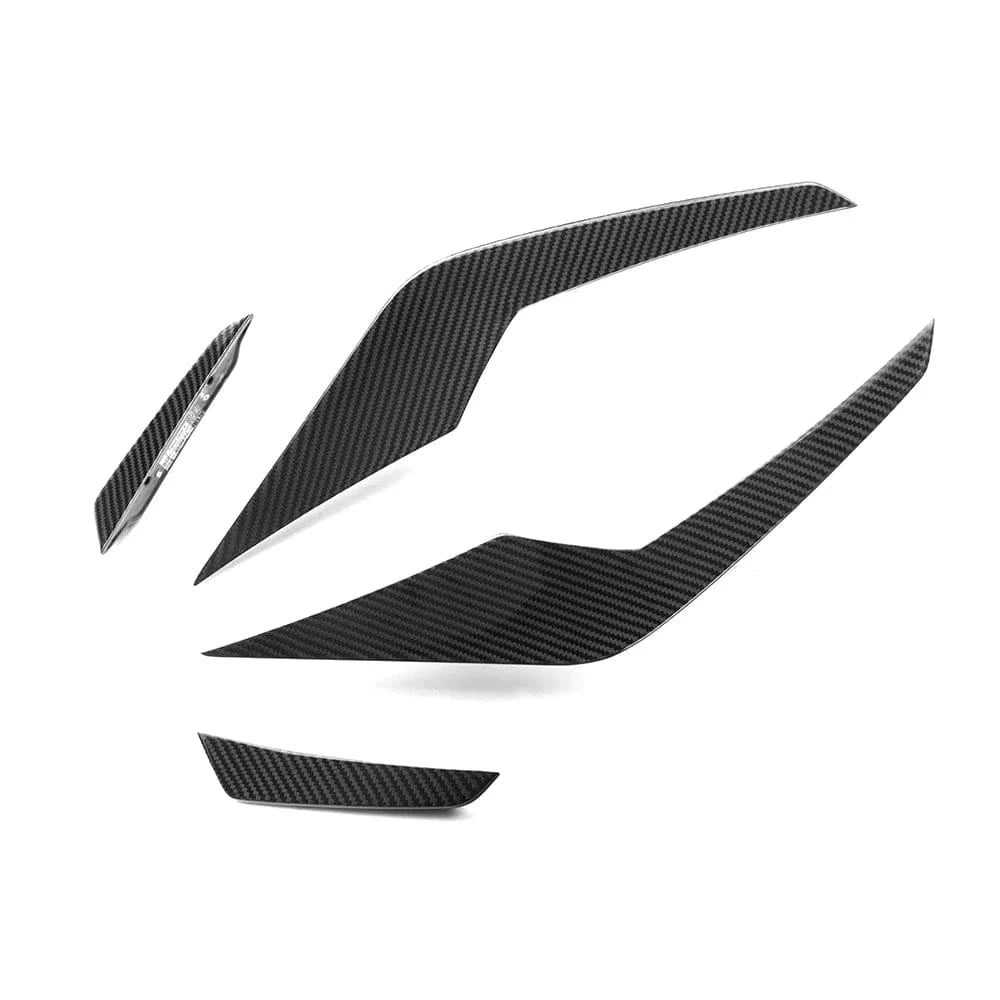 BMW M5 (G90/G99) SOOQOO Carbon Fiber Front Canards - SOOQOO Official Front Canards/Bumper Inserts