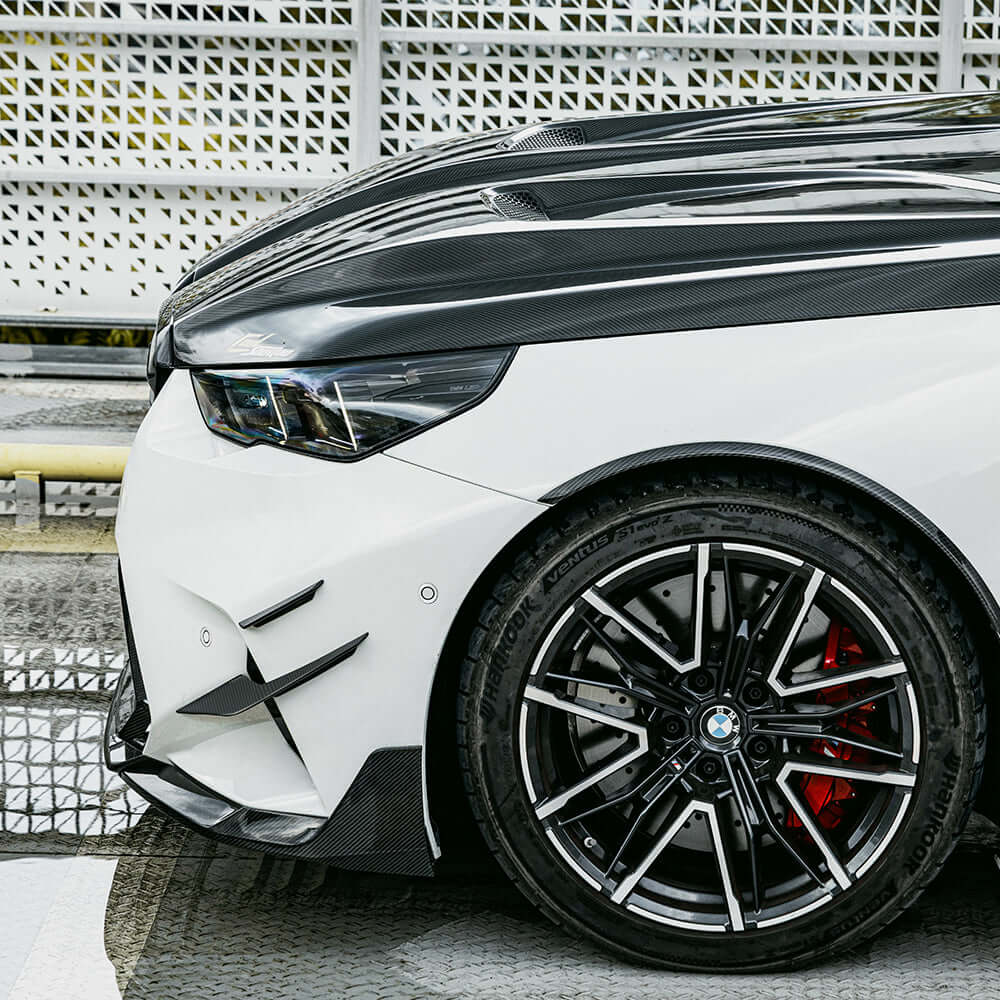 BMW M5 (G90/G99) SOOQOO Carbon Fiber Vented Hood - SOOQOO Official Hood/Bonnet Complete