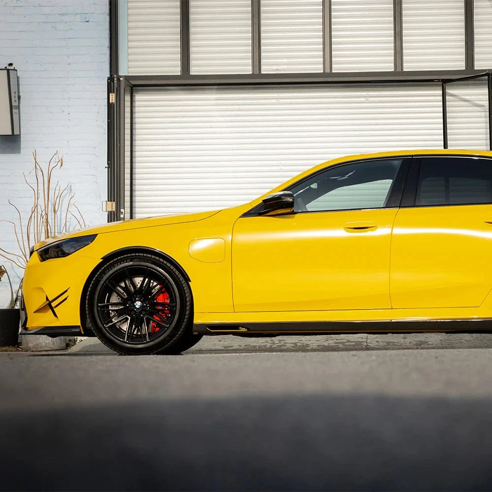 BMW M5 (G90/G99) SOOQOO Type-A Carbon Fiber Side Skirts - SOOQOO Original Side Skirts