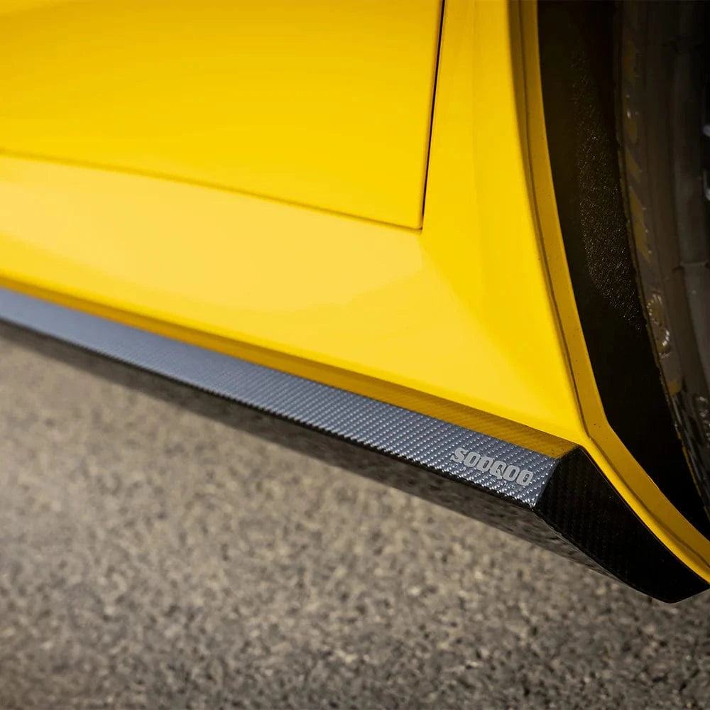 BMW M5 (G90/G99) SOOQOO Type-A Carbon Fiber Side Skirts - SOOQOO Original Side Skirts