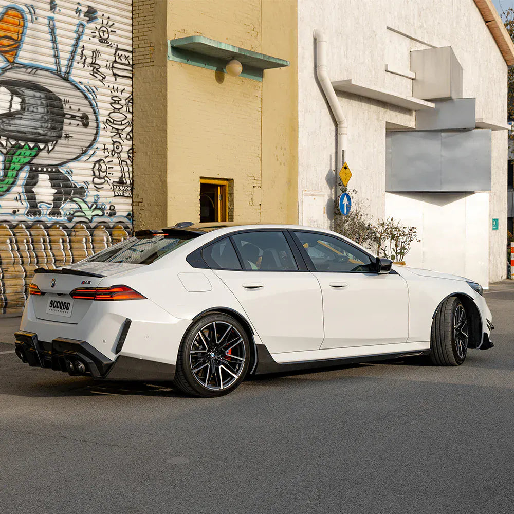 BMW M5 (G90/G99) SOOQOO V2 Carbon Fiber Side Skirts - SOOQOO Official Side Skirts