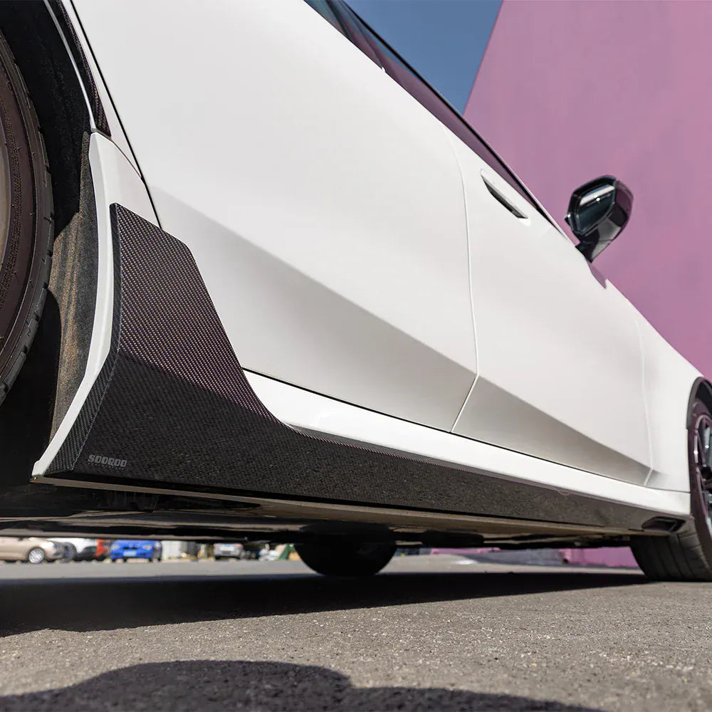 BMW M5 (G90/G99) SOOQOO V2 Carbon Fiber Side Skirts - SOOQOO Official Side Skirts