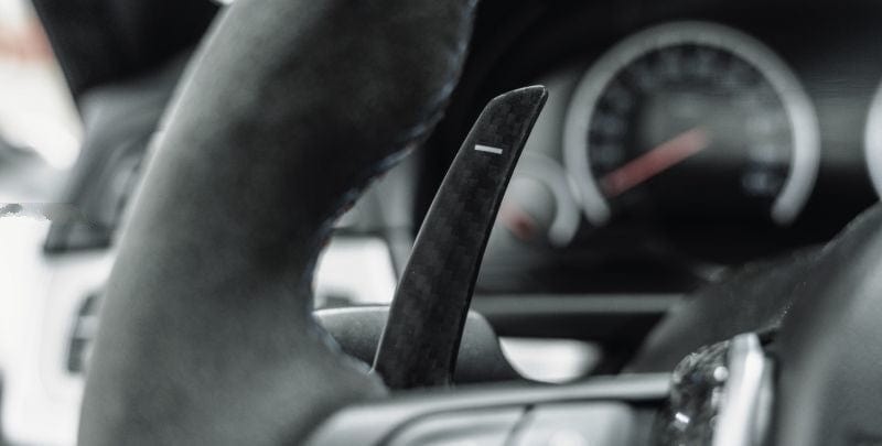 BMW M6 (F06/F12/F13) Replacement M Style Carbon Fibre Paddle Shifters - Twenty Two Tuning Interior Parts & Accessories