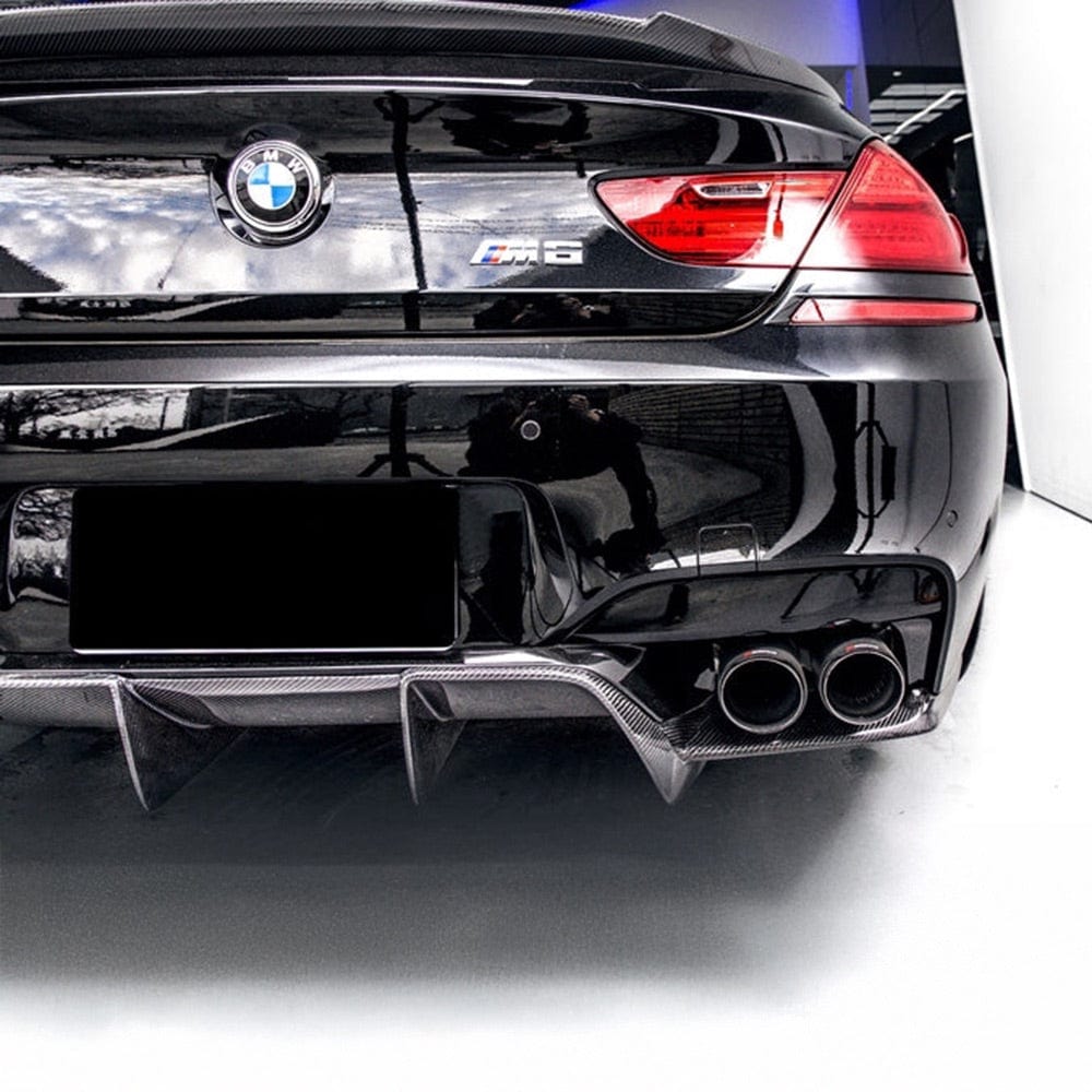 BMW M6 (F06/F12/F13) Vorsteiner Style Carbon Fibre Rear Diffuser - Twenty Two Tuning Rear Diffuser