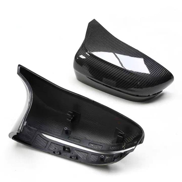 BMW M8 (F91/F92/F93) OEM+ Pre-Preg Carbon Fibre Replacement Mirror Covers - Twenty Two Tuning Mirror Covers