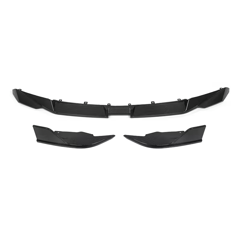 BMW M8 (F91/F92/F93) SOOQOO Carbon Fibre Front Lip - SOOQOO Front Lip