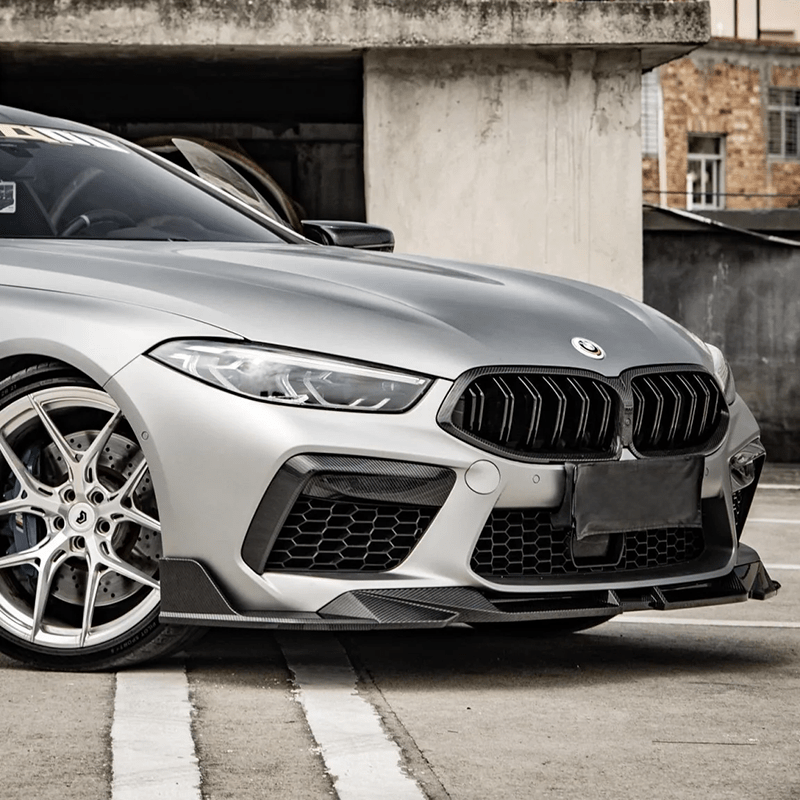 BMW M8 (F91/F92/F93) SOOQOO Carbon Fibre Front Lip - SOOQOO Front Lip