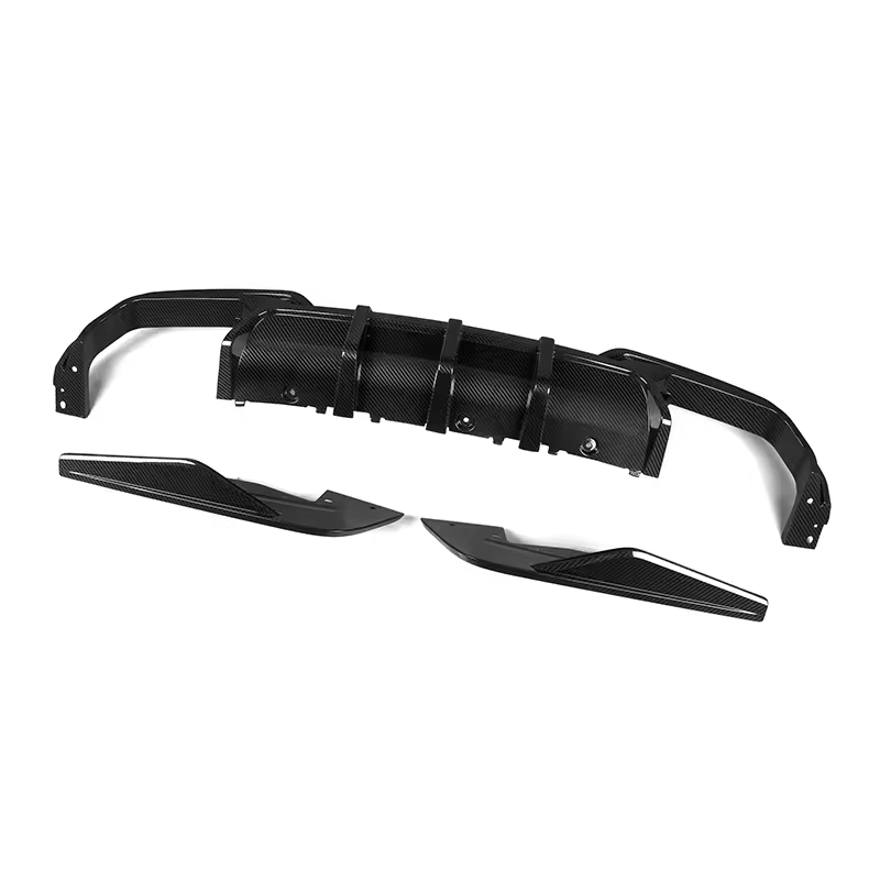 BMW M8 (F91/F92/F93) SOOQOO Carbon Fibre Rear Bumper Diffuser - SOOQOO Rear Diffuser