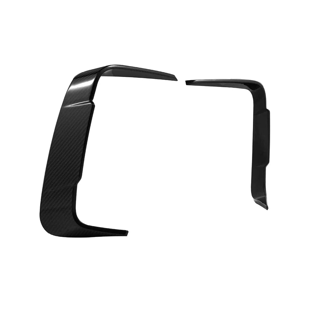 BMW M8 (F91/F92/F93) SOOQOO Carbon Fibre Rear Bumper Vent Trim - SOOQOO Official Rear Canards