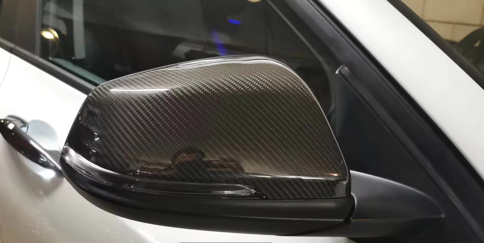 BMW X1 (F48) OEM+ Carbon Fibre Mirror Cover Replacement - Twenty Two Tuning Mirror Covers