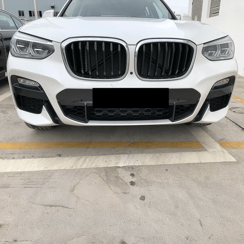 BMW X3 (G01) M Performance Style Carbon Fiber Front Bumper Centre Trim - Twenty Two Tuning Rear Diffuser