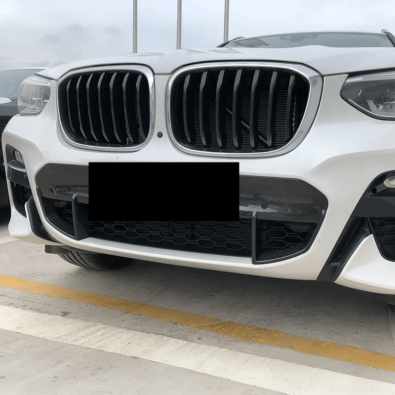 BMW X3 (G01) M Performance Style Carbon Fiber Front Bumper Centre Trim - Twenty Two Tuning Rear Diffuser