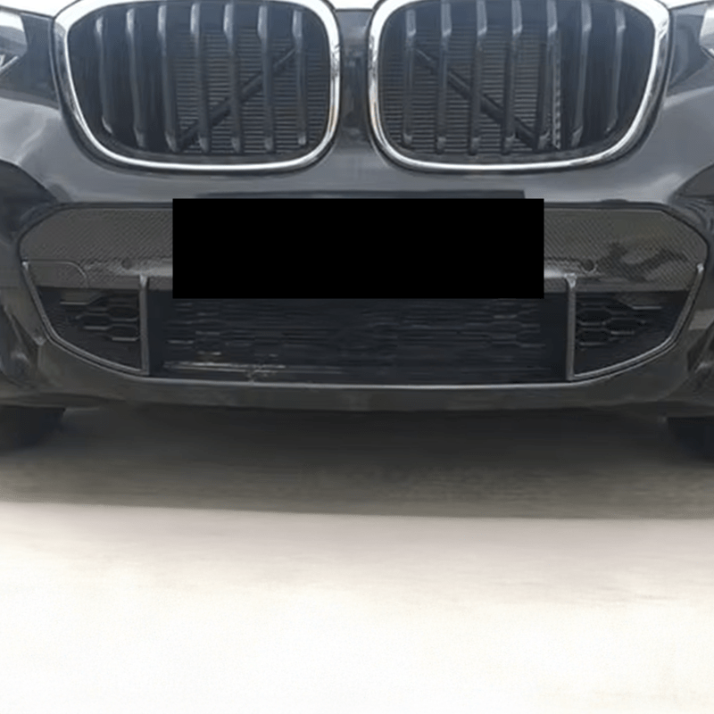 BMW X3 (G01) M Performance Style Carbon Fiber Front Bumper Centre Trim - Twenty Two Tuning Rear Diffuser