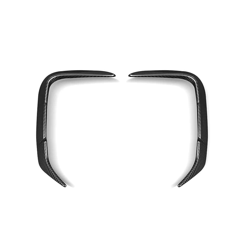 BMW X3 (G01) SOOQOO Carbon Fibre Rear Bumper Vent Surround - SOOQOO Rear Canards