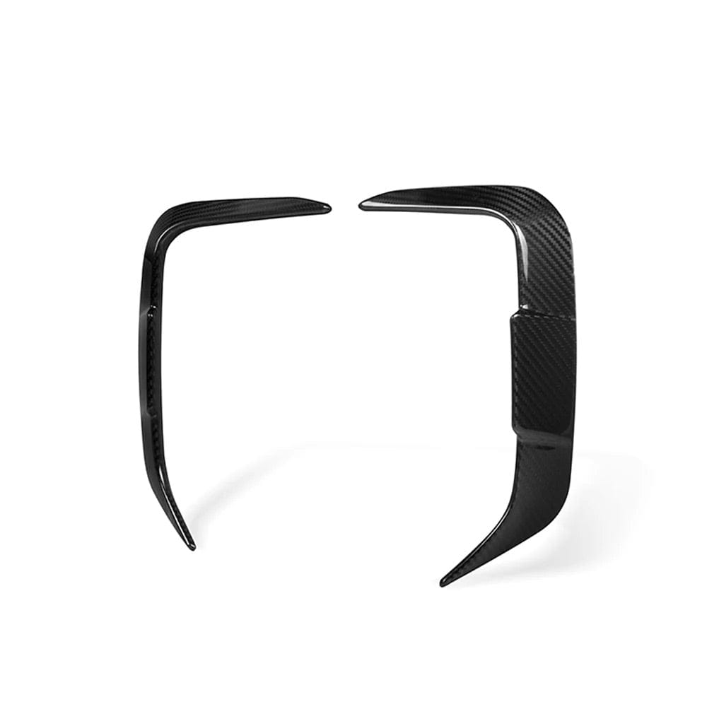 BMW X3 (G01) SOOQOO Carbon Fibre Rear Bumper Vent Surround - SOOQOO Rear Canards