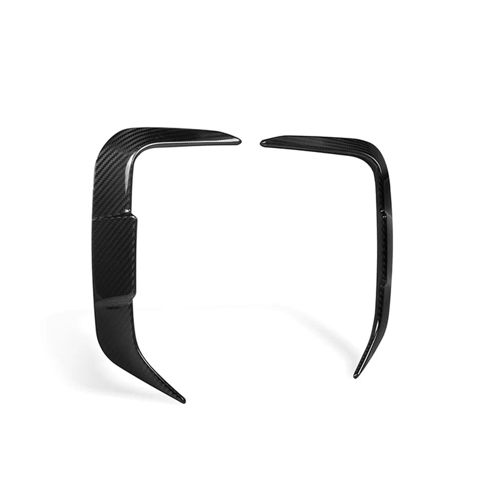 BMW X3 (G01) SOOQOO Carbon Fibre Rear Bumper Vent Surround - SOOQOO Rear Canards