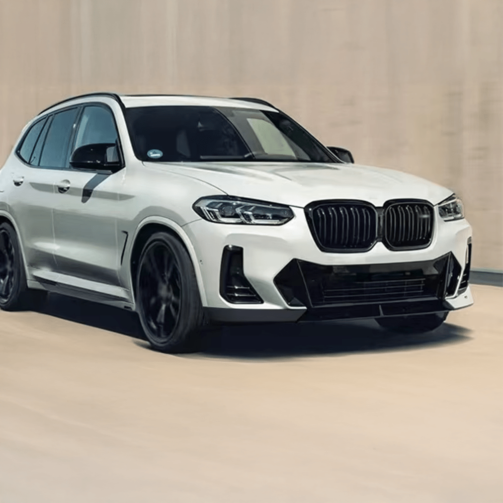 BMW X3 LCI (G01) AC Schnitzer Style Front Lip Spoiler - Twenty Two Tuning Front Lip