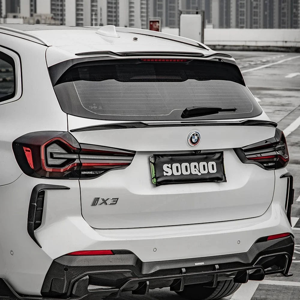 BMW X3/X3M/IX3 (G01/G08/F97) SOOQOO Carbon Fiber Rear Mid Spoiler - SOOQOO Official Rear Spoiler