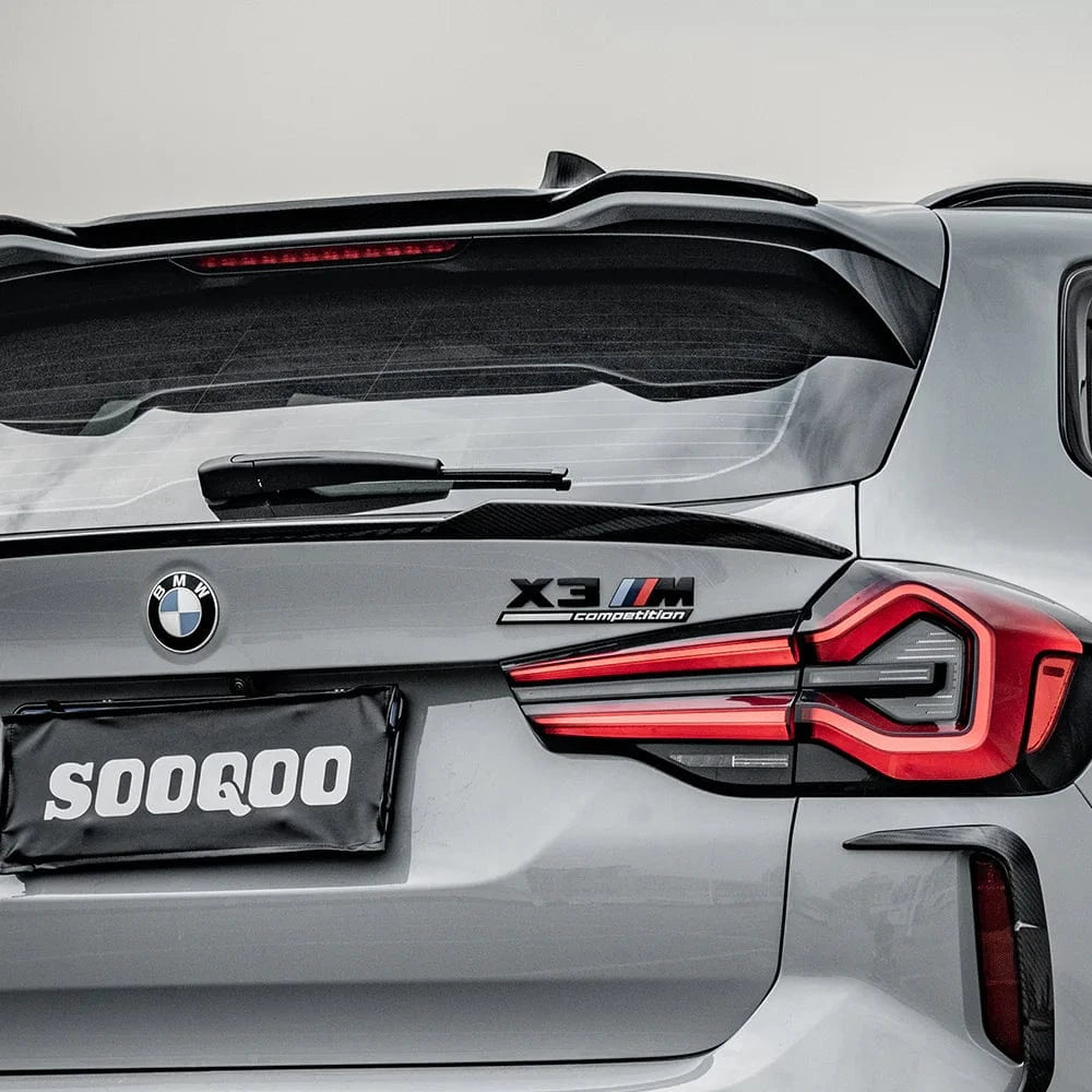 BMW X3/X3M/IX3 (G01/G08/F97) SOOQOO Carbon Fiber Rear Roof Spoiler - SOOQOO Official Rear Spoiler