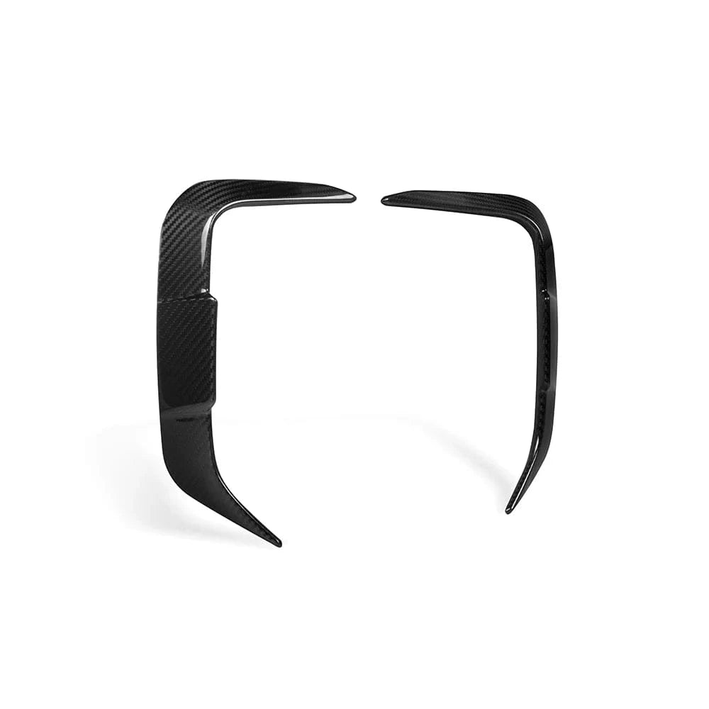 BMW X3M (F97) SOOQOO Carbon Fiber Rear Bumper Reflector Surround - SOOQOO Official Rear Canards