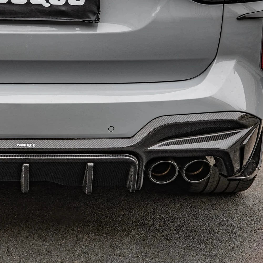 BMW X3M (F97) SOOQOO Carbon Fiber Rear Diffuser - SOOQOO Official Rear Diffuser