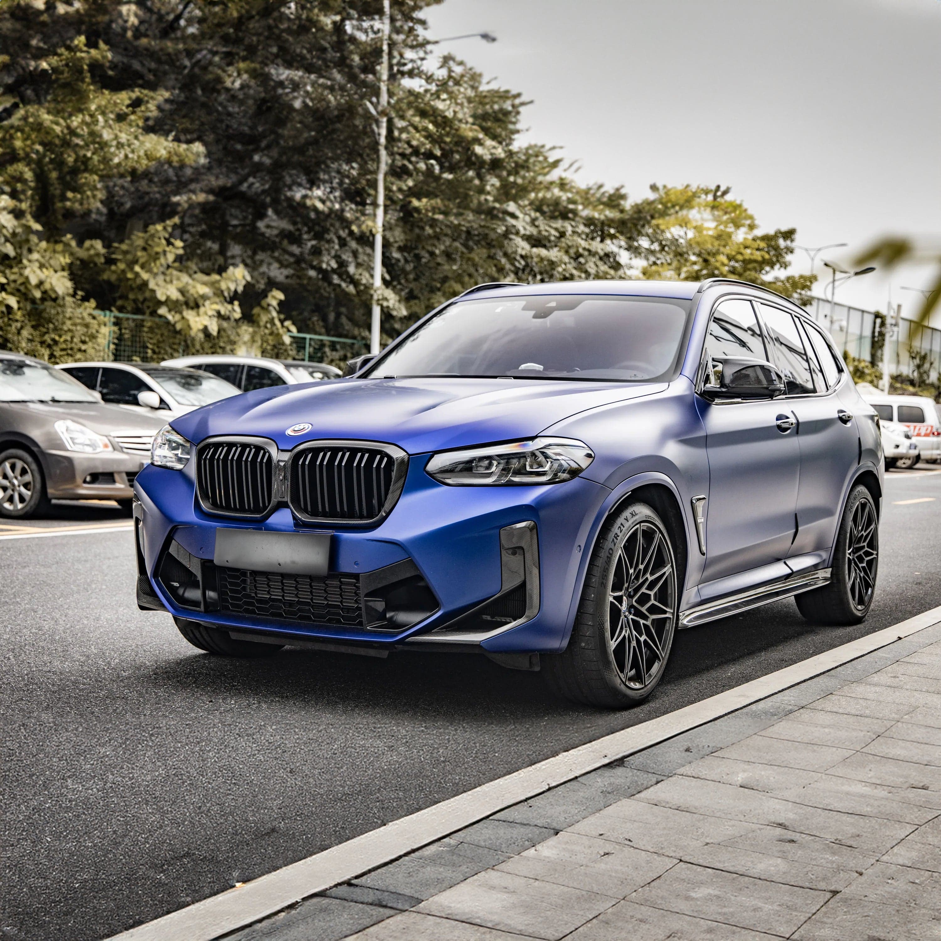 BMW X3M (F97) SOOQOO Carbon Fibre Side Skirts - SOOQOO Side Skirts