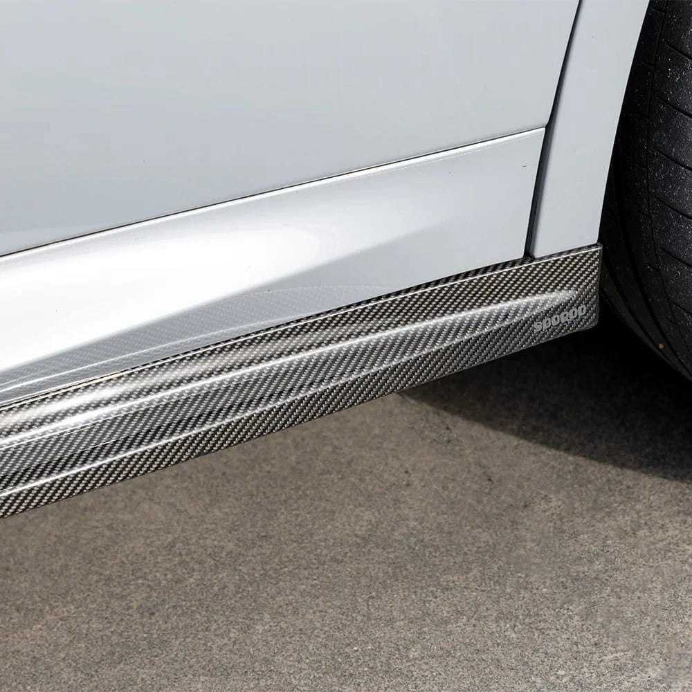 BMW X3M/X4M (F97/F98 LCI) SOOQOO Type-B Carbon Fiber Side Skirts - SOOQOO Official Side Skirts
