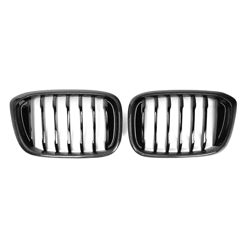 BMW X4 (G02) OEM+ Carbon Fibre Front Grilles - Twenty Two Tuning Front Grille