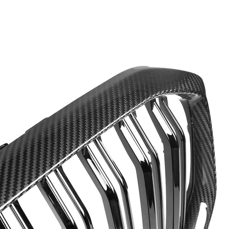 BMW X5 (G05) M Performance Style Carbon Fibre Front Grilles - Twenty Two Tuning Front Grille