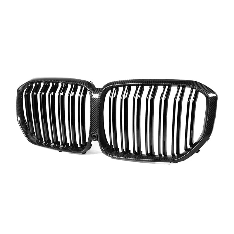 BMW X5 (G05) M Performance Style Carbon Fibre Front Grilles - Twenty Two Tuning Front Grille