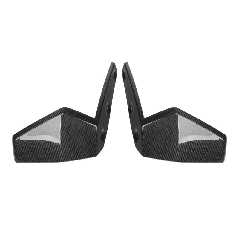BMW X5 Pre-LCI (G05) M Performance Style Carbon Fibre Front Splitters - Twenty Two Tuning Front Canards/Bumper Inserts