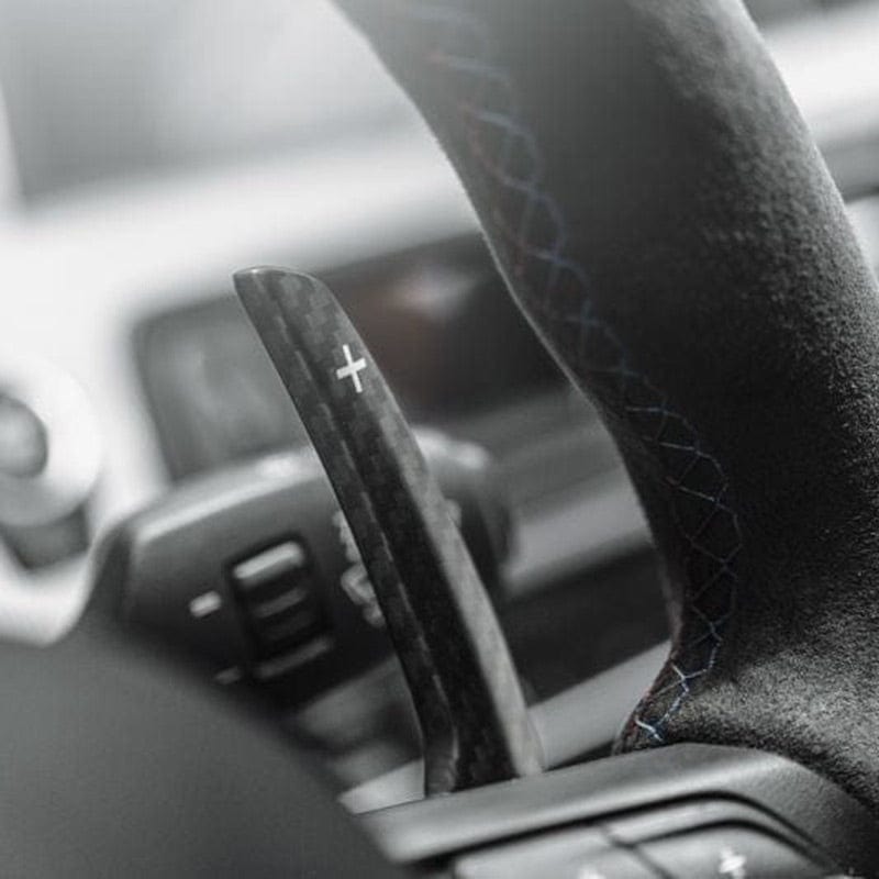 BMW X5M (F85) Replacement M Style Carbon Fibre Paddle Shifters - Twenty Two Tuning Interior Parts & Accessories