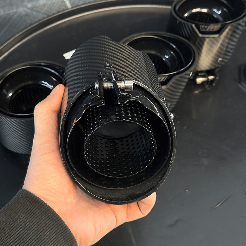 BMW X5M (F95) M Performance Style Exhaust Tips - Twenty Two Tuning Exhaust Tips