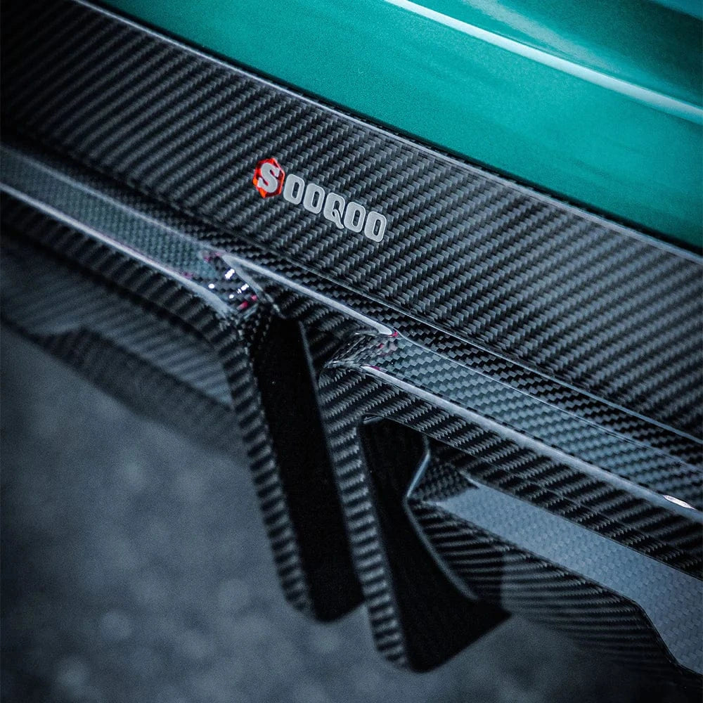 BMW X5M LCI (F95) SOOQOO Carbon Fiber Rear Diffuser - SOOQOO Official Rear Diffuser