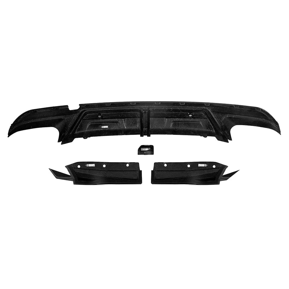 BMW X5M LCI (F95) SOOQOO Carbon Fiber Rear Diffuser - SOOQOO Official Rear Diffuser