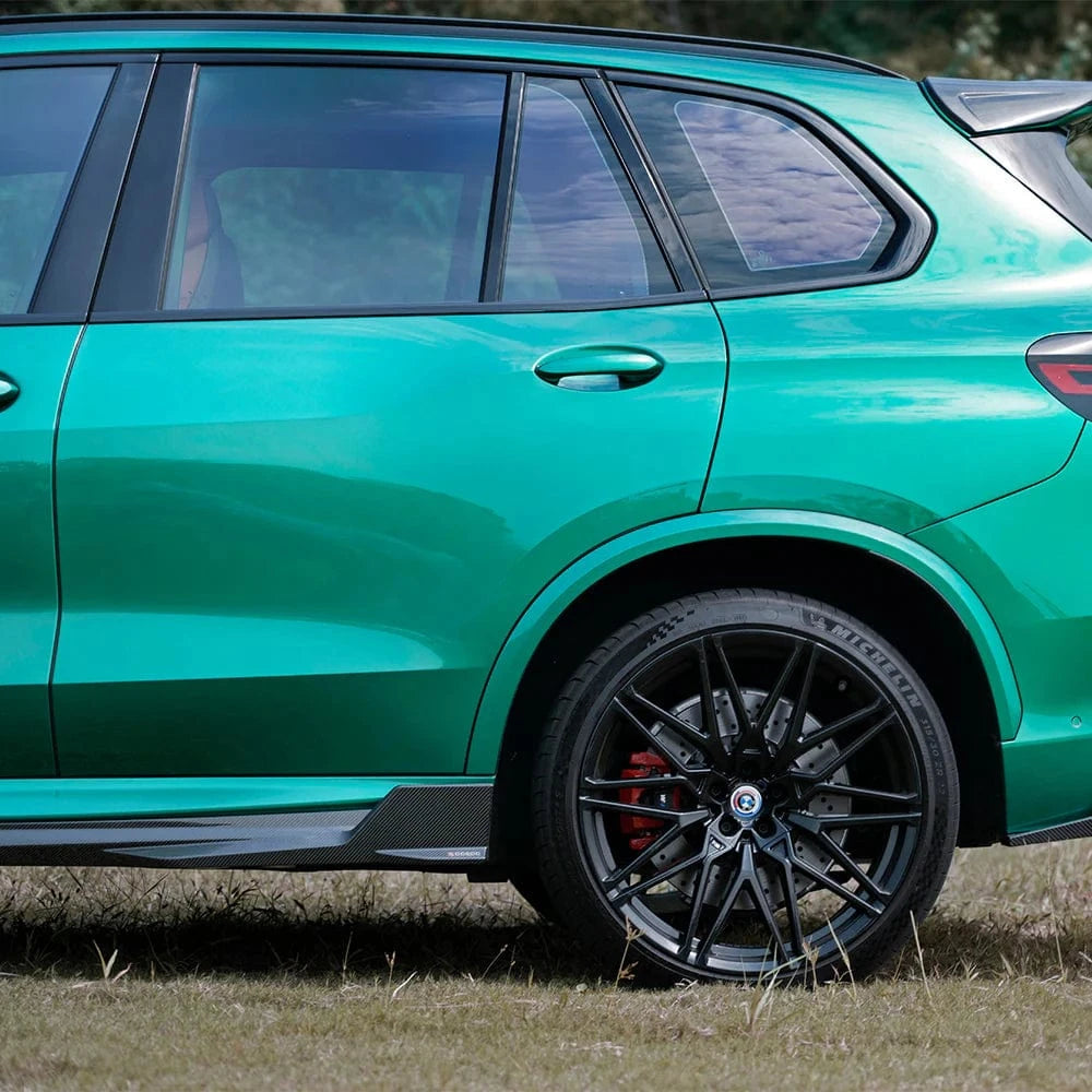 BMW X5M LCI (F95) SOOQOO Carbon Fiber Side Skirts - SOOQOO Official Side Skirts