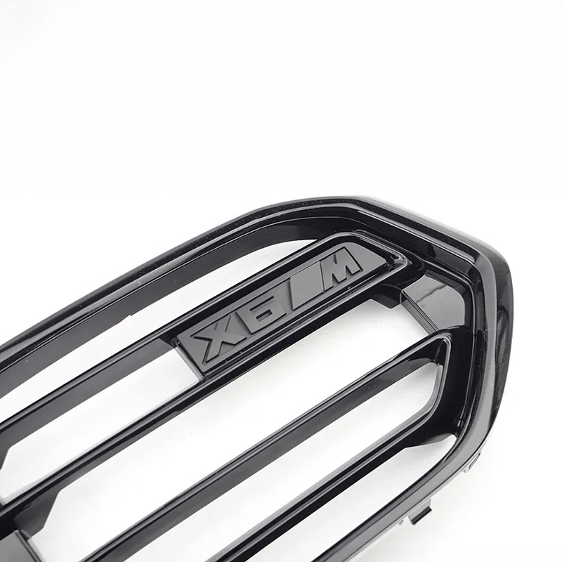 BMW X5M/X6M (F95/F96) Horizontal Slat Gloss Black Front Grille - Twenty Two Tuning Front Grille