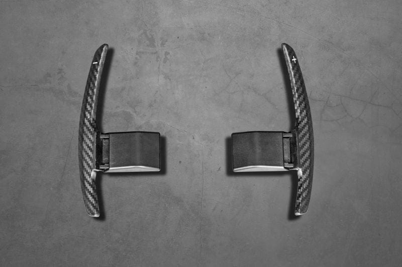 BMW X6 (F16) Replacement M Style Carbon Fibre Paddle Shifters - Twenty Two Tuning Interior Parts & Accessories