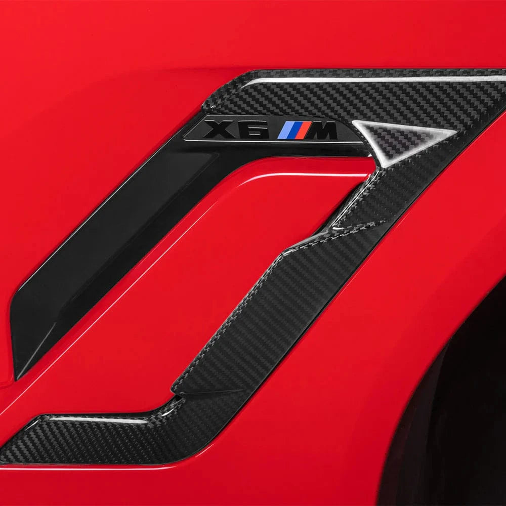 BMW X6M (F96) SOOQOO Carbon Front Fender Trims - SOOQOO Official Fender Trims