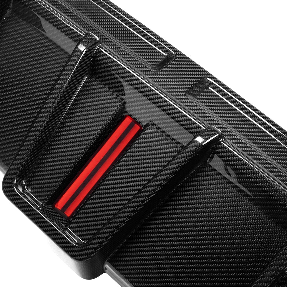 BMW X6M (F96) SOOQOO Carbon Rear Diffuser & Canards - SOOQOO Official Rear Diffuser