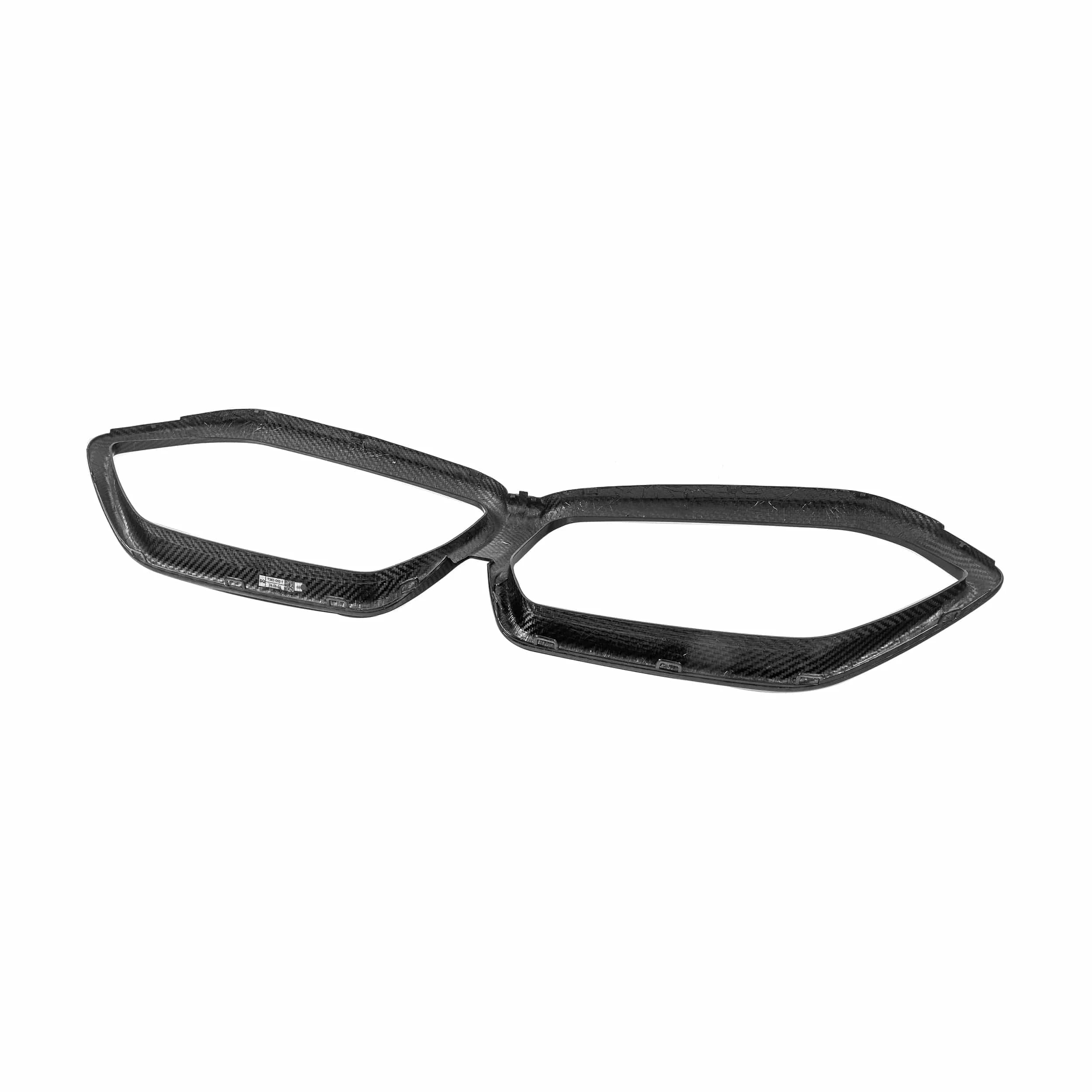 BMW X6M LCI (F96) M Performance Style Carbon Front Grille Surround Trim - Twenty Two Tuning Front Grille