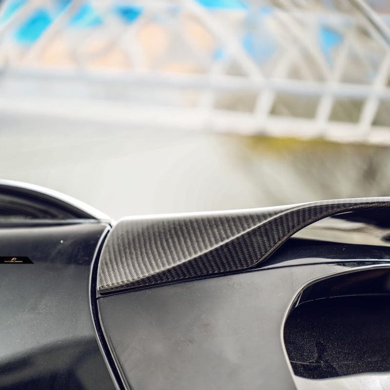 BMW X7 (G07) Future Design Carbon Fibre Rear Roof Spoiler - Future Design Rear Spoiler