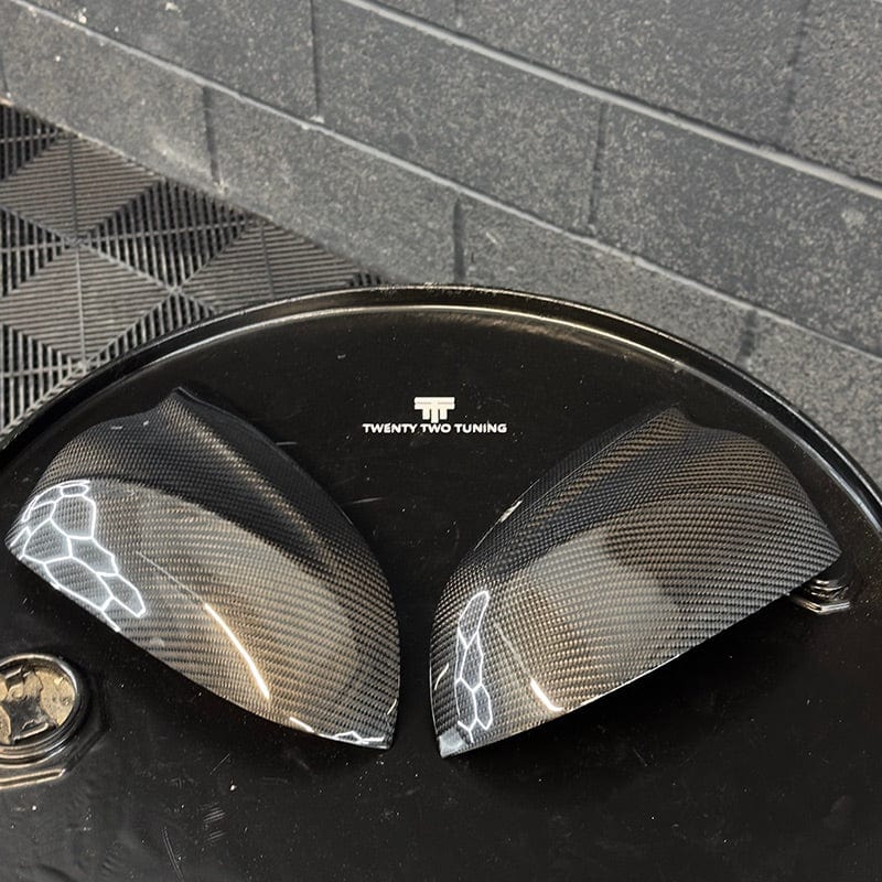 BMW X7 (G07) M Style Carbon Fibre Replacement Mirror Covers - Twenty Two Tuning Mirror Covers