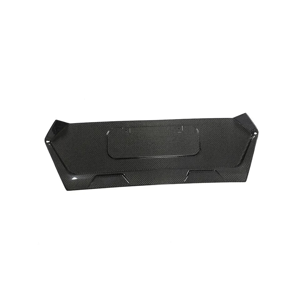 Chevrolet Corvette (C8) Carbon fibre License Plate Cover Rear Bumper - Twenty Two Tuning License Plate Cover