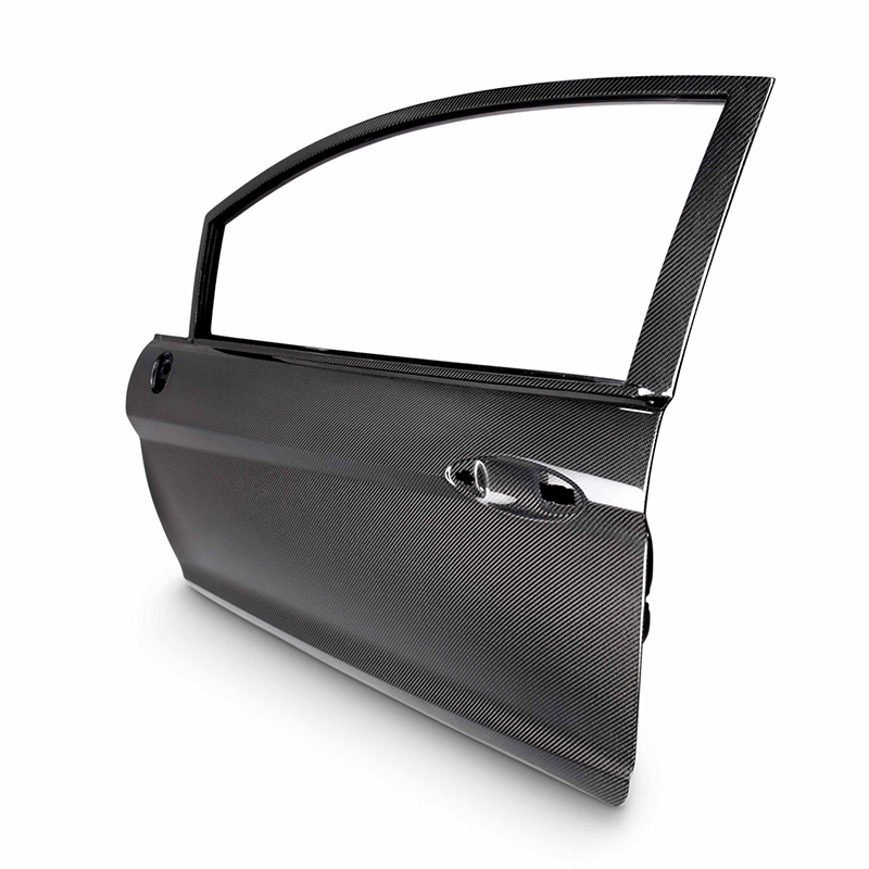 Ford Fiesta (Mk7.5) OEM+ Carbon Fiber Door Replacements - Twenty Two Tuning Door Replacements