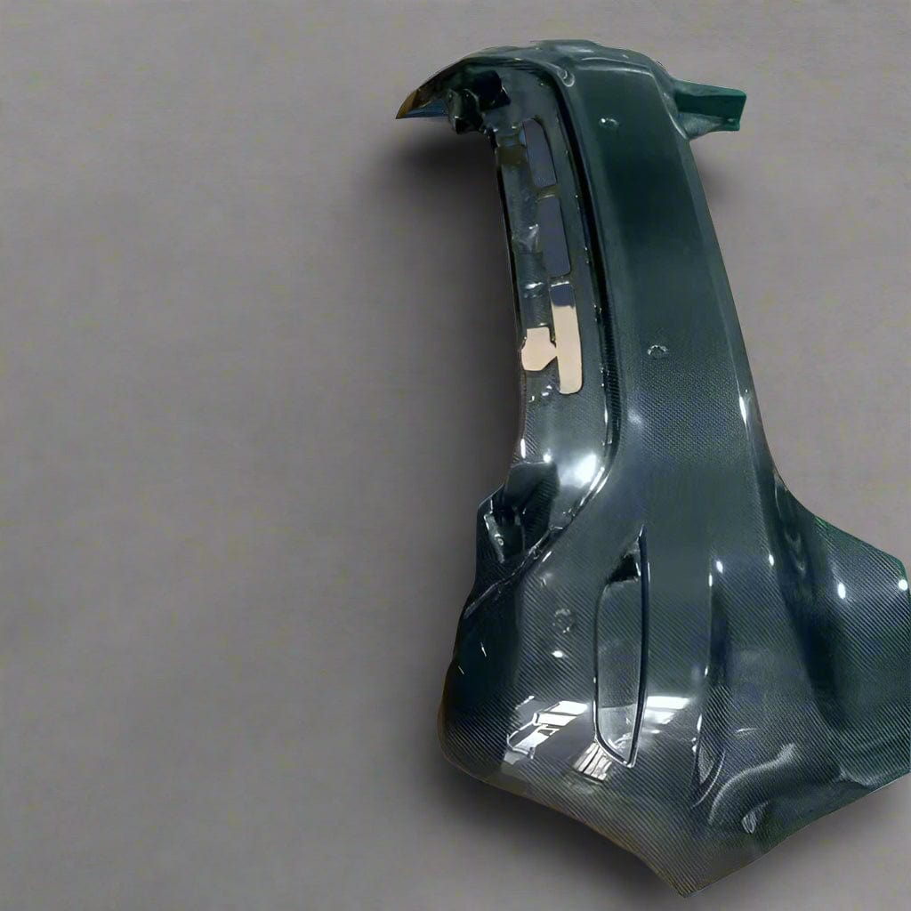 Ford Fiesta (Mk7.5) OEM+ Carbon Fiber Rear Bumper Replacement - Twenty Two Tuning Rear Bumper Complete