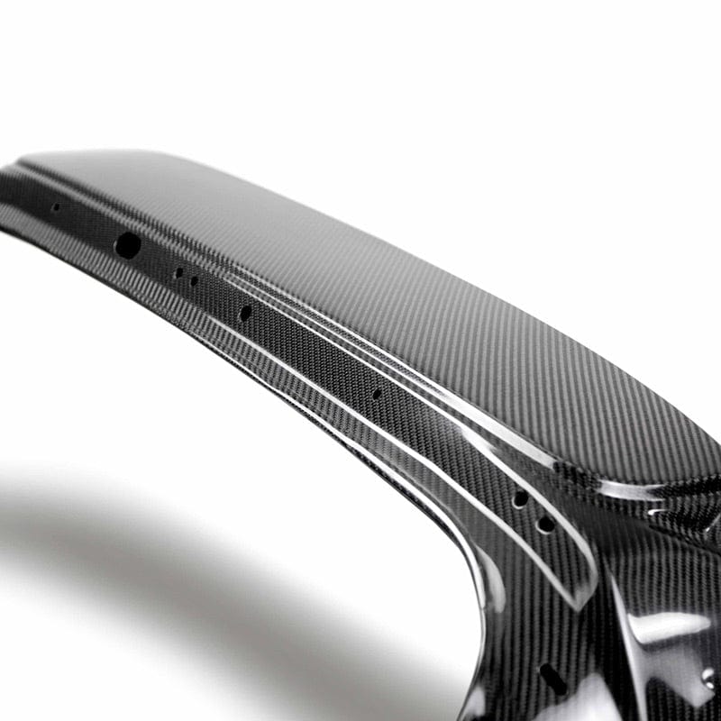 Ford Fiesta (Mk7.5) OEM+ Carbon Fiber Rear Hatch Trunk Replacement - Twenty Two Tuning Trunk/Boot Complete