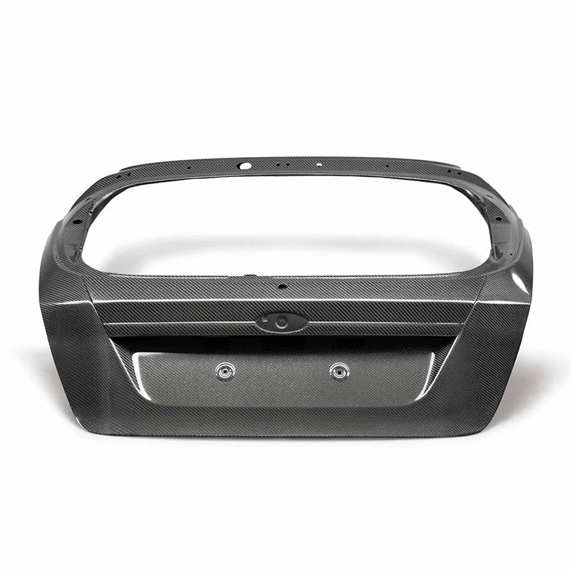 Ford Fiesta (Mk7.5) OEM+ Carbon Fiber Rear Hatch Trunk Replacement - Twenty Two Tuning Trunk/Boot Complete