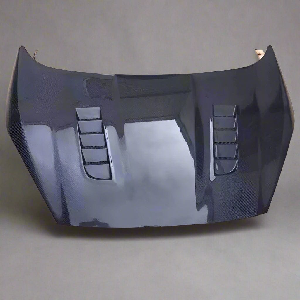 Ford Fiesta (Mk7.5) RS Style Carbon Fiber Hood/Bonnet Replacement - Twenty Two Tuning Hood/Bonnet Complete
